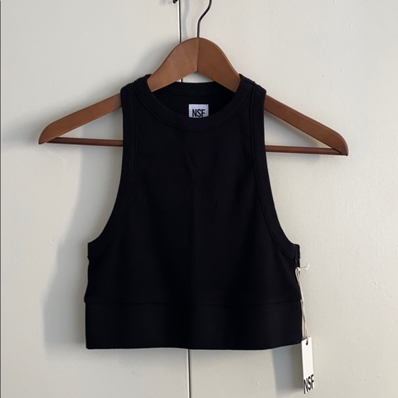 NSF Tops - NSF ALICIA SLEEVELESS CROP TOP